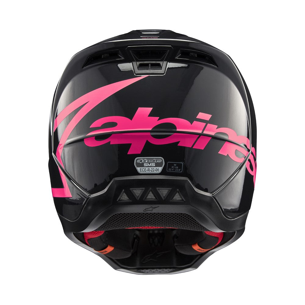 Alpinestars S-M5 Corp Helmet Black/Pink