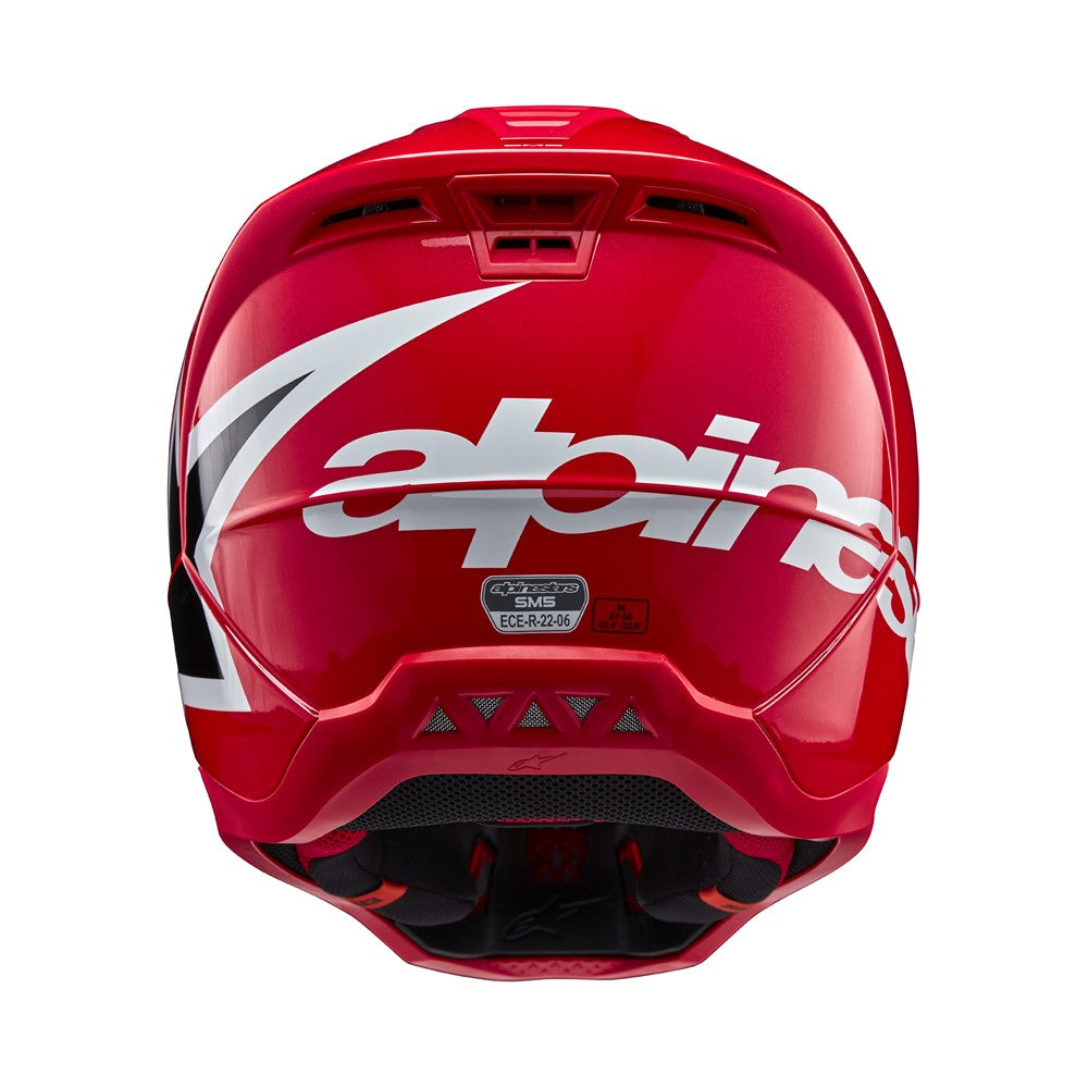 Alpinestars S-M5 Corp Helmet Bright Red