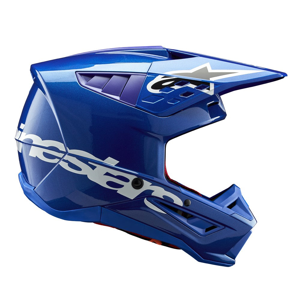 Alpinestars S-M5 Corp Helmet Blue Gloss