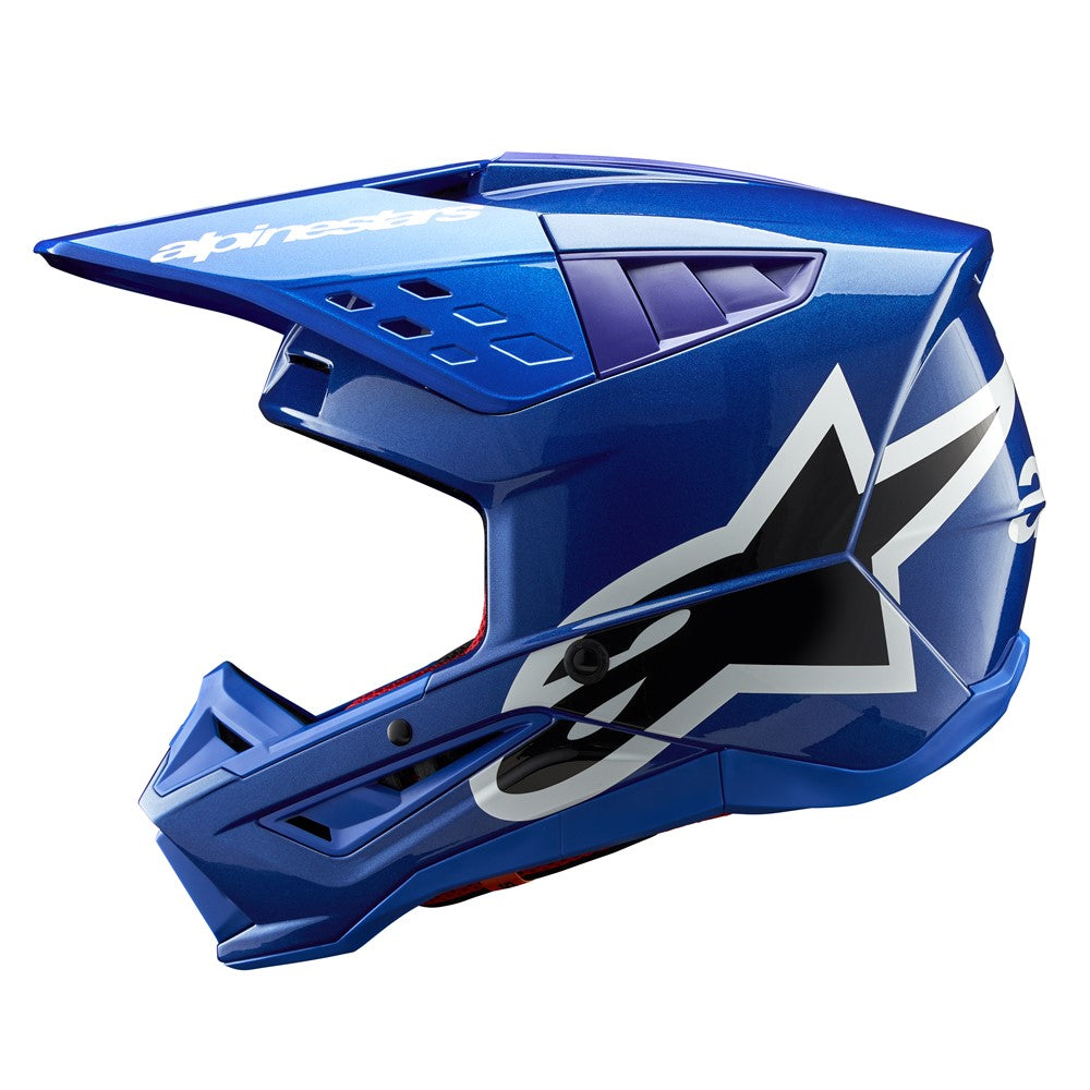 Alpinestars S-M5 Corp Helmet Blue Gloss