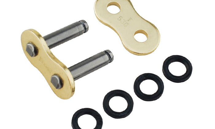 TSUBAKI ALPHA X-RING GOLD RIVET LINK