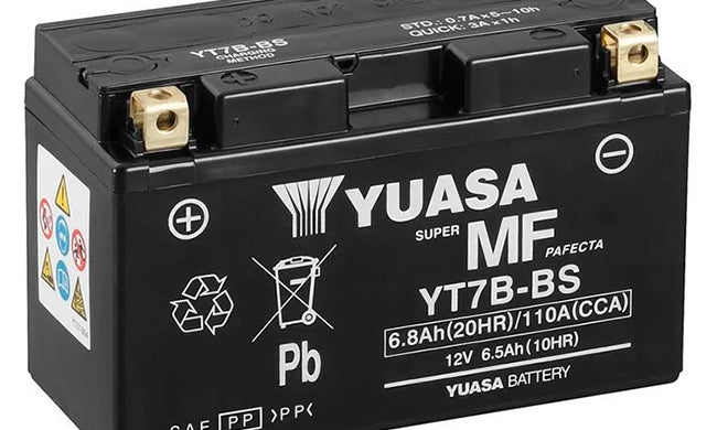 YUASA YT7BBS Factory Activated