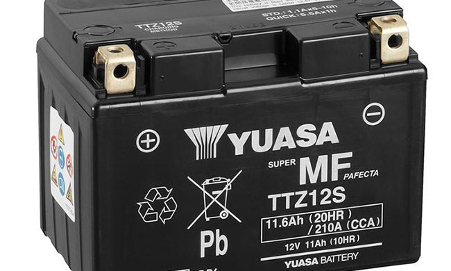 YUASA TTZ12S Factory Activated