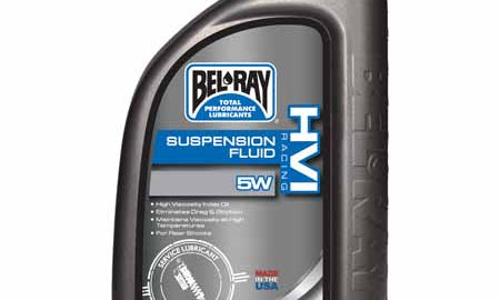 1L - Bel-Ray HVI Racing Suspension Fluid is formulated specifically for use in gas pressurized shocks. The oil is fortified with Extreme Pressure additives to reduce component wear in all highly loaded racing applications. 3W, 5W, 10W, 15W