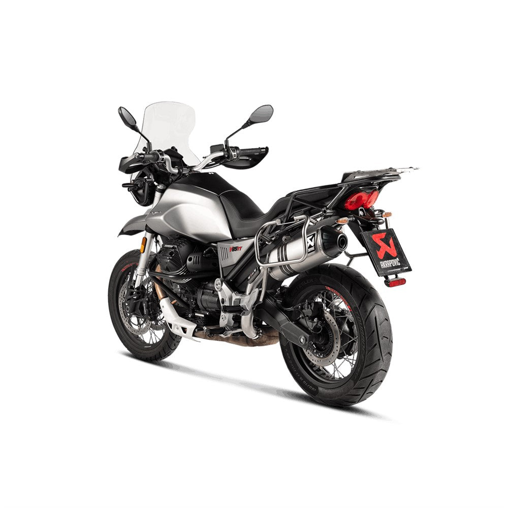 Akrapovic Slip On Moto Guzzi V85TT