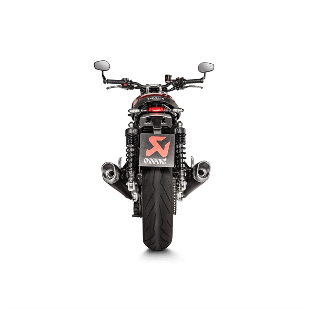 Akrapovic Slip On Speed Twin/Thruxton